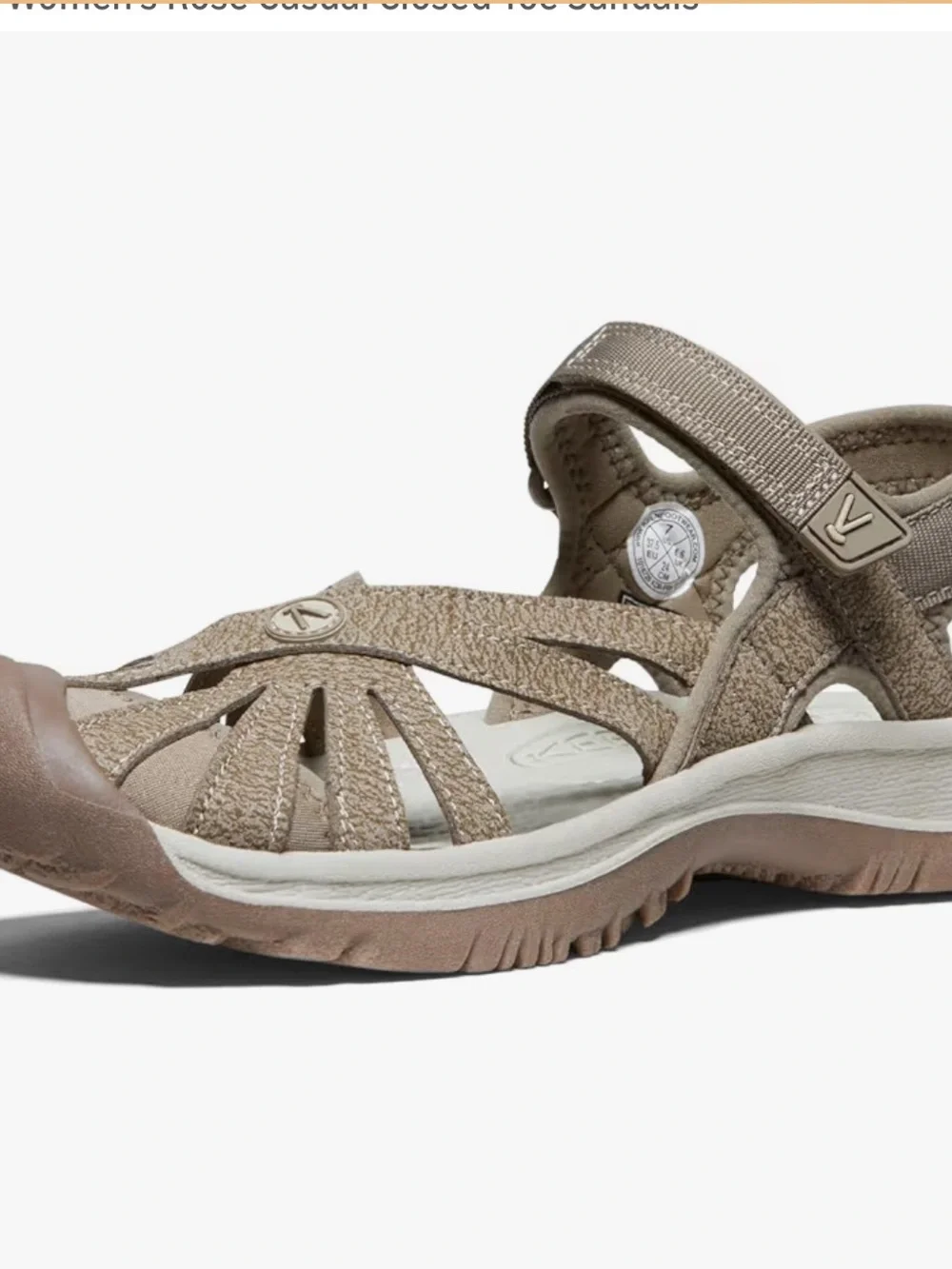 Keen Women's Taupe Multi-Strap Outdoor Sandals - Picture 12 of 12